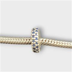 Pandora Inspiration Within Spacer Charm Blue Crystal